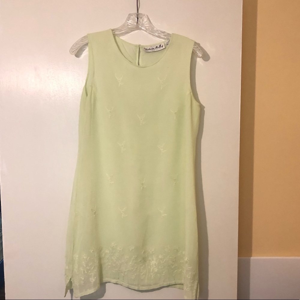 Victoria Holley sleeveless dress